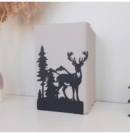 Тримач для книг Glozis Deer and Forest (чорний)