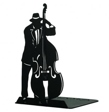 Упор для книг Glozis Jazz (чорний)