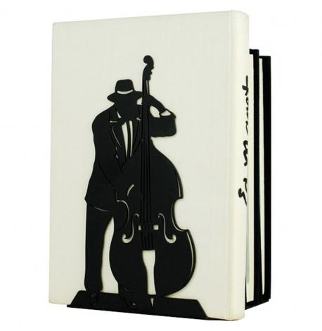 Упор для книг Glozis Jazz (чорний)