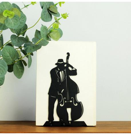 Упор для книг Glozis Jazz (чорний)