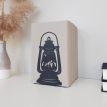 Держатель для книг Glozis Kerosene Lamp (черный)