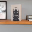 Держатель для книг Glozis Kerosene Lamp (черный)