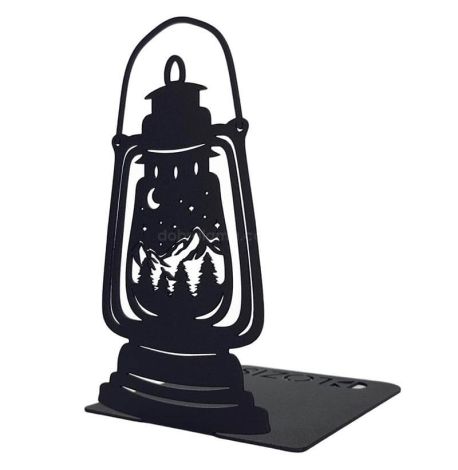Держатель для книг Glozis Kerosene Lamp (черный)