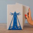 Держатель для книг Glozis Lighthouse (синий)