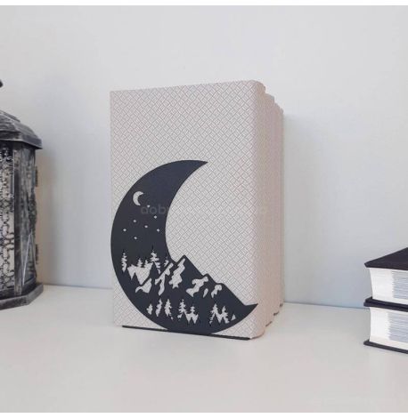 Тримач для книг Glozis Moon (чорний)