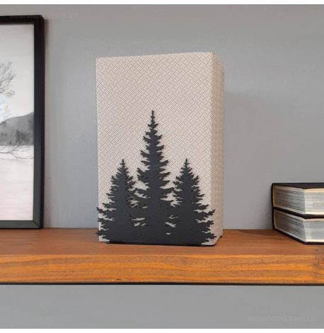 Держатель для книг Glozis Pinetree (черный)