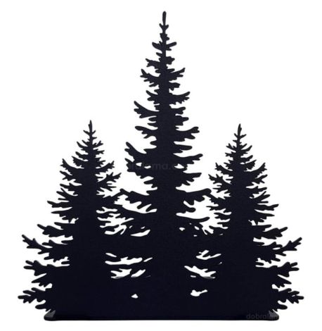 Держатель для книг Glozis Pinetree (черный)