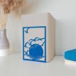 Держатель для книг Glozis Sunset (синий)