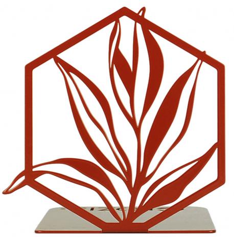 Металевий упор для книг Glozis Terra (мідь)