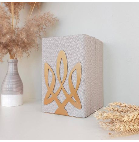 Держатель для книг Glozis Trident (золотистый)