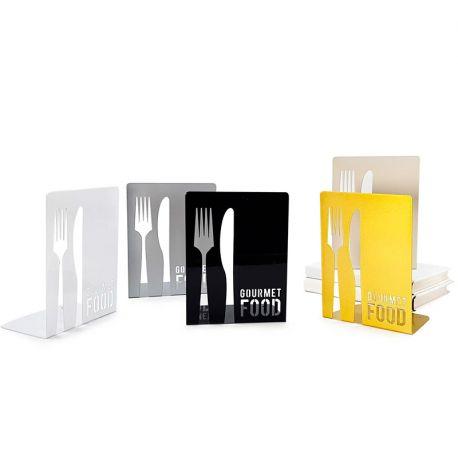 Кухонний тримач для книг Gourmet food (чорний)