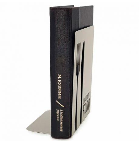 Кухонний тримач для книг Gourmet food (бежевий)