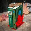Держатель для книг «Кленовый лист» (красный)