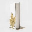 Держатель для книг «Кленовый лист» (золотой)