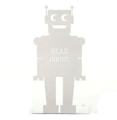 Упор для книг «Робот» (белый)