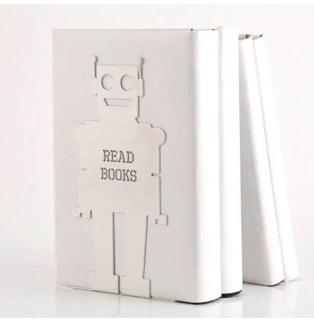 Упор для книг «Робот» (белый)