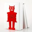 Упор для книг «Робот» (красный)