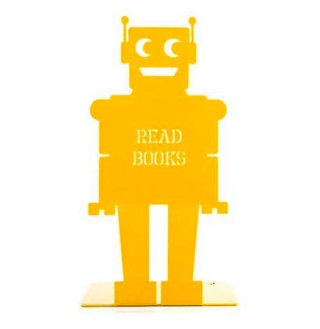 Держатель для книг «Робот» (жёлтый)