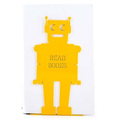 Держатель для книг «Робот» (жёлтый)