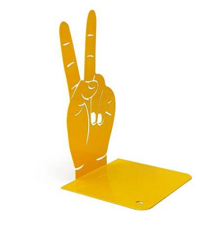 Упор для книг «Рука Victory» (желтый)