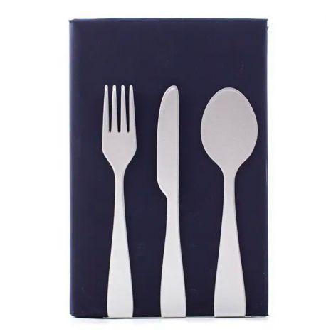 Кухонный упор «Столовые приборы» (серебро)