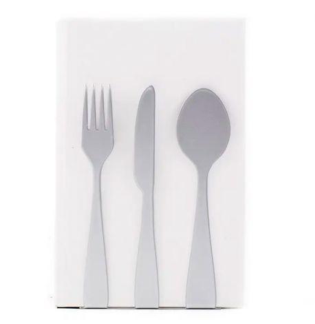 Кухонный упор «Столовые приборы» (серебро)