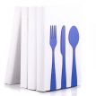 Упор для книг «Столовые приборы» (синий)