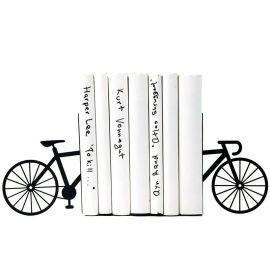 Упоры для книг «Велосипед» (чёрный)