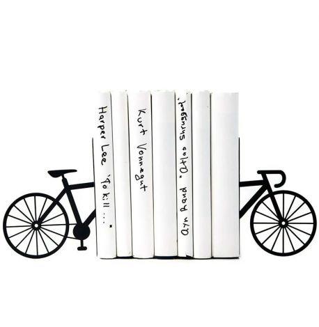 Упори для книг «Велосипед» (чорний)