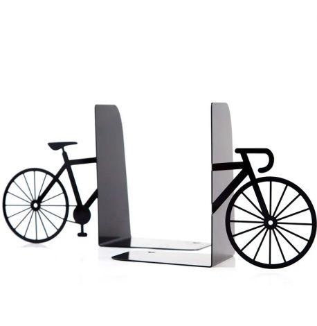 Упори для книг «Велосипед» (чорний)