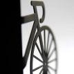 Упори для книг «Велосипед» (чорний)
