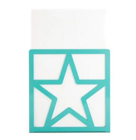 Упор для книг «Звезда» (голубой)