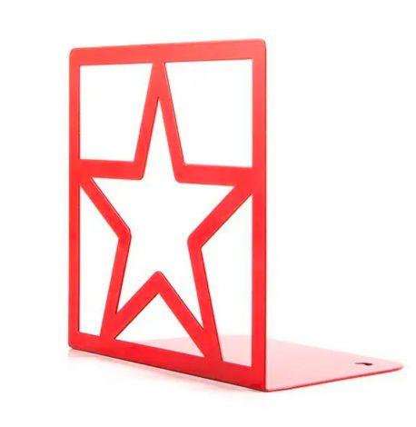 Упор для книг «Звезда» (красный)