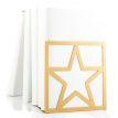 Упор для книг «Звезда» (золото)