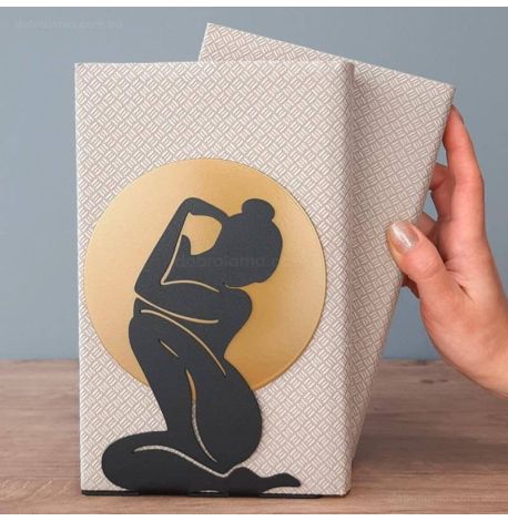 Держатель для книг Glozis Sunrise Girl (черный)