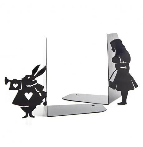 Держатели для книг «Алиса и кролик»