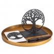 Тримач для книг «Дерево життя» (чорний)