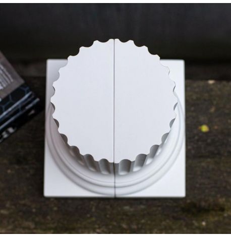 Гіпсові тримачі для книг «Колони античні» (білі)