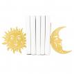 Держатели для книг «Солнце и луна»