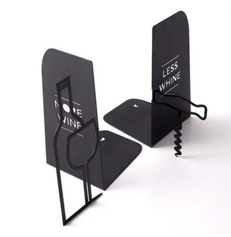 Упори для книжок «Більше вина, менше ниття»