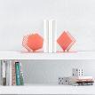 Держатели для книг «Форма и содержание» (коралловый)