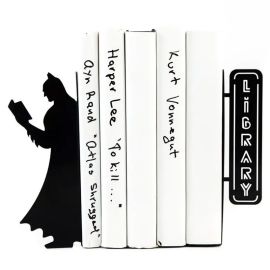 Упоры для книг «Читающий Бэтмен» (черные)