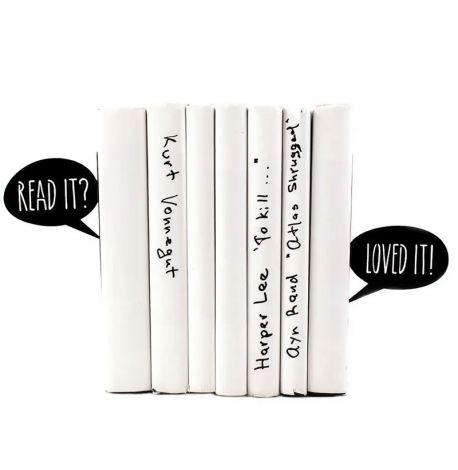 Упоры для книг «Диалог влюблённых в книги»