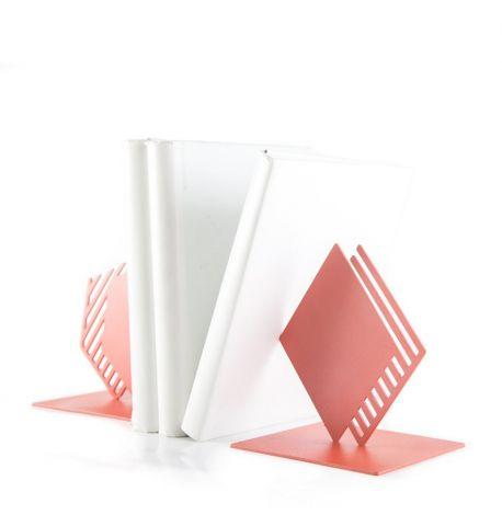 Держатели для книг «Форма и содержание» (коралловый)