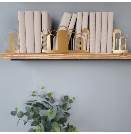 Держатели для книг Glozis Art (золотистые)