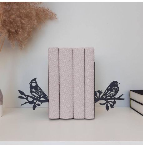 Держатели для книг Glozis Birds On Branch (черные)