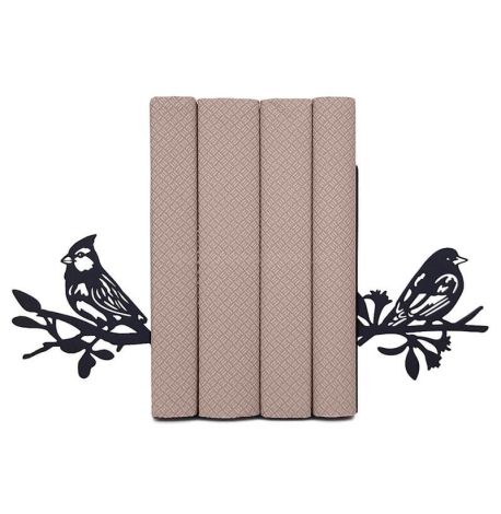 Держатели для книг Glozis Birds On Branch (черные)