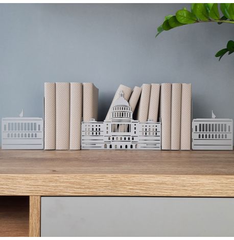 Держатели для книг Glozis Capitol (серые)