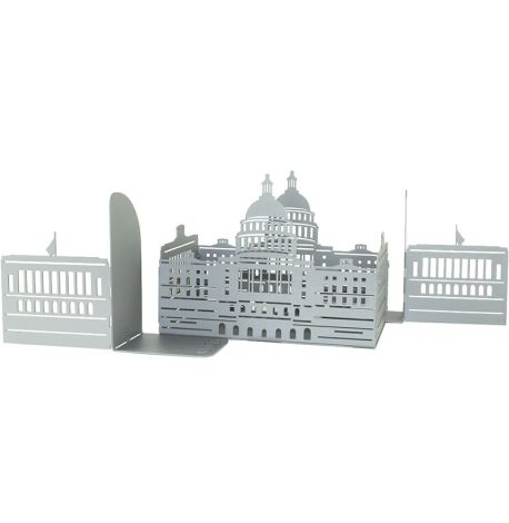 Держатели для книг Glozis Capitol (серые)