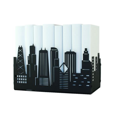 Держатели для книг Glozis Chicago (черный)